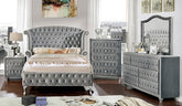 Alzir Bed Model Cm7150-Queen Bed By Furniture Of America